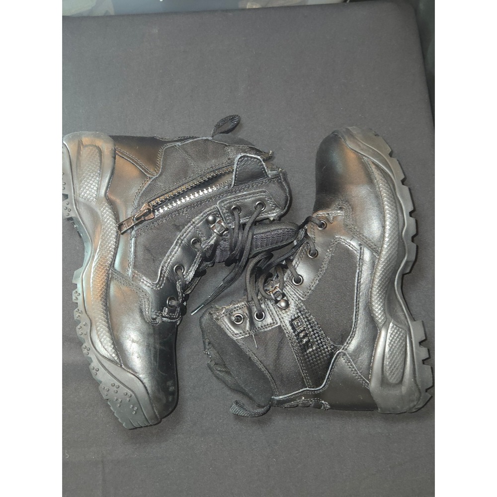 5.11 ATAC 2.0 6 Black Side Zip Tacticalโ Boots Men's Size 7